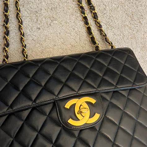 chanel 2.55 maxi jumbo classic bag|Chanel 2.55 bag for sale.